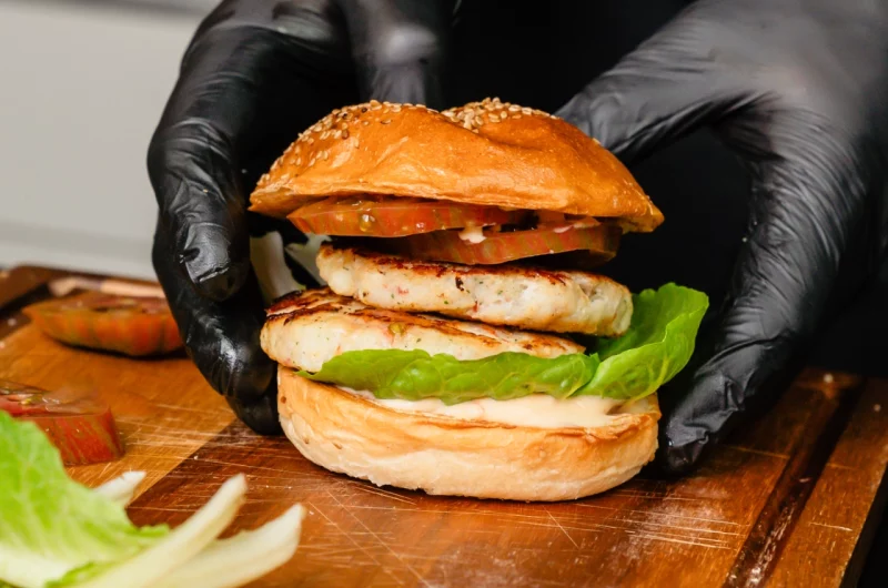 Argentijnse garnalenburger